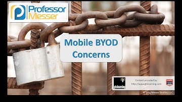 Mobile BYOD Concerns - CompTIA Security+ SY0-401: 4.2