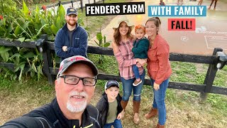 Celebrating Fall at Fenders Farm with our daughter and her family!