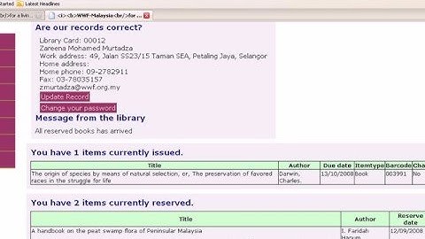KOHA Tutorial (Basic search & Request)