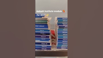 Aakash institute module for NEET ✨