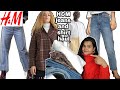 H&M Jeans and Oversize Shirt Haul / missvishakha
