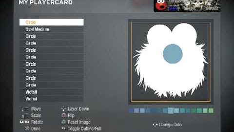 Black Ops Tutorial on Elmo Emblem