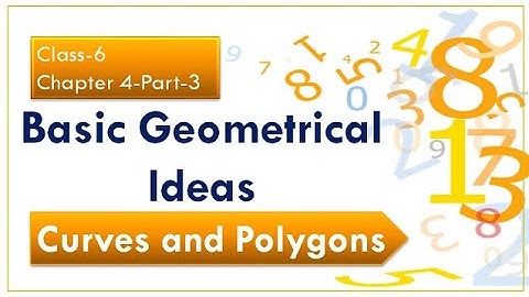 Basic Geometrical Ideas,Class 6,Introduction of Curves and Polygons,part-3