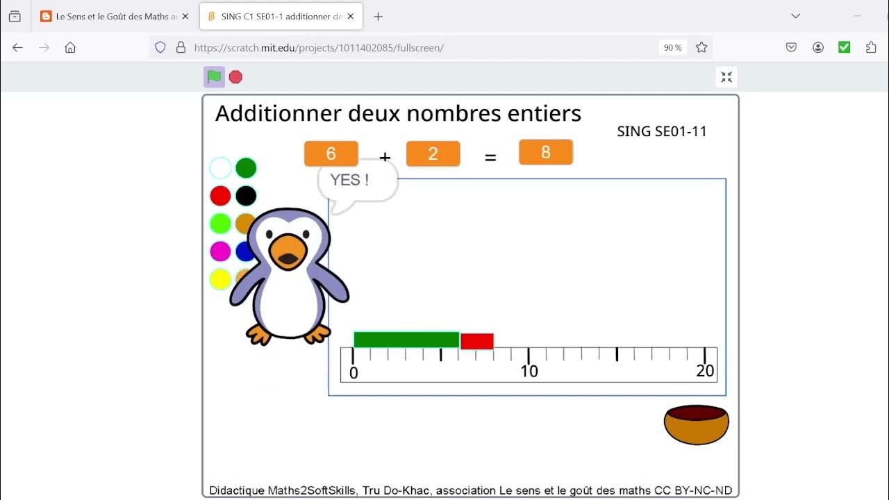 [SING] [C1 SE01-11] Additionner deux nombres entiers - YouTube