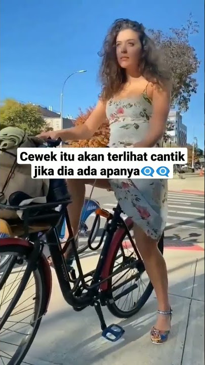 kecantikan wanita bisa di ukur dari cara dia kayuh sepeda #beautiful #sexy #hotgirl #doyouknow #fyp