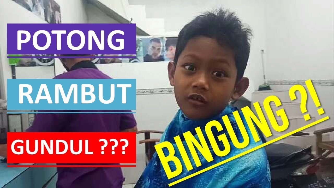  Potong  rambut  gundul  siapa takut YouTube