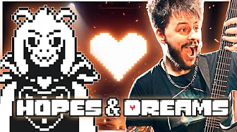 Hopes and Dreams - UNDERTALE Metal Cover | FamilyJules
