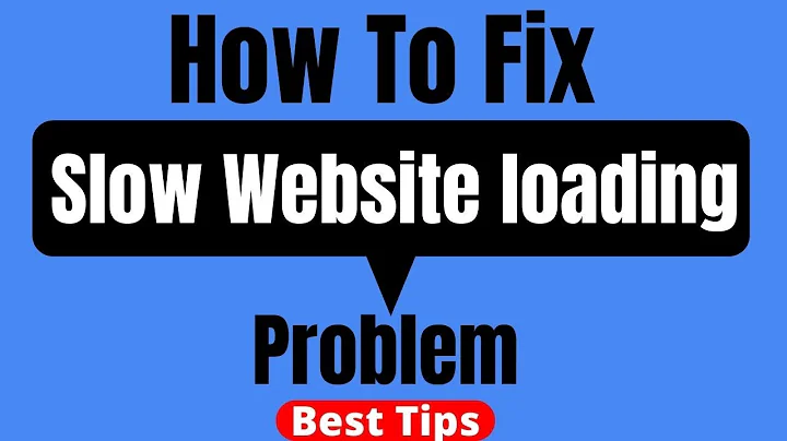 How To Fix Slow Website Loading Problem | 100% Website Speed Increase 2021: Fix a Slow Loading speed
