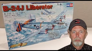 FIRST LOOK  1:32 Scale B24J Liberator from HobbyBoss