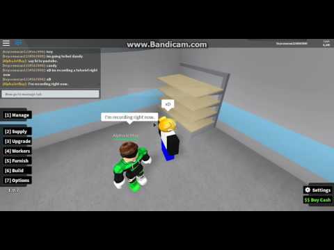 Roblox Retail Tycoon Tutorial On How To Get Started Youtube - roblox retail tycoon getting started tutorial tips basics