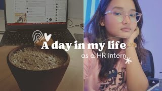 A day in my life as a HR intern | Work Day | Internship Vlog |