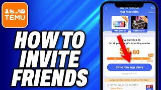 How To Invite Friends on Temu (2024) - Easy Fix