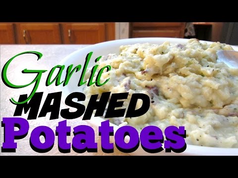 Garlic Mashed Potatoes - How to make Mashed Potatoes - PoorMansGourmet