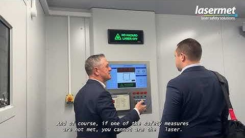 See Lasermet’s Interlock System in action at MEDICA 2025