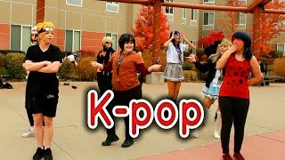 Cosplayers Dancing to Kpop at Anime Banzai 2017