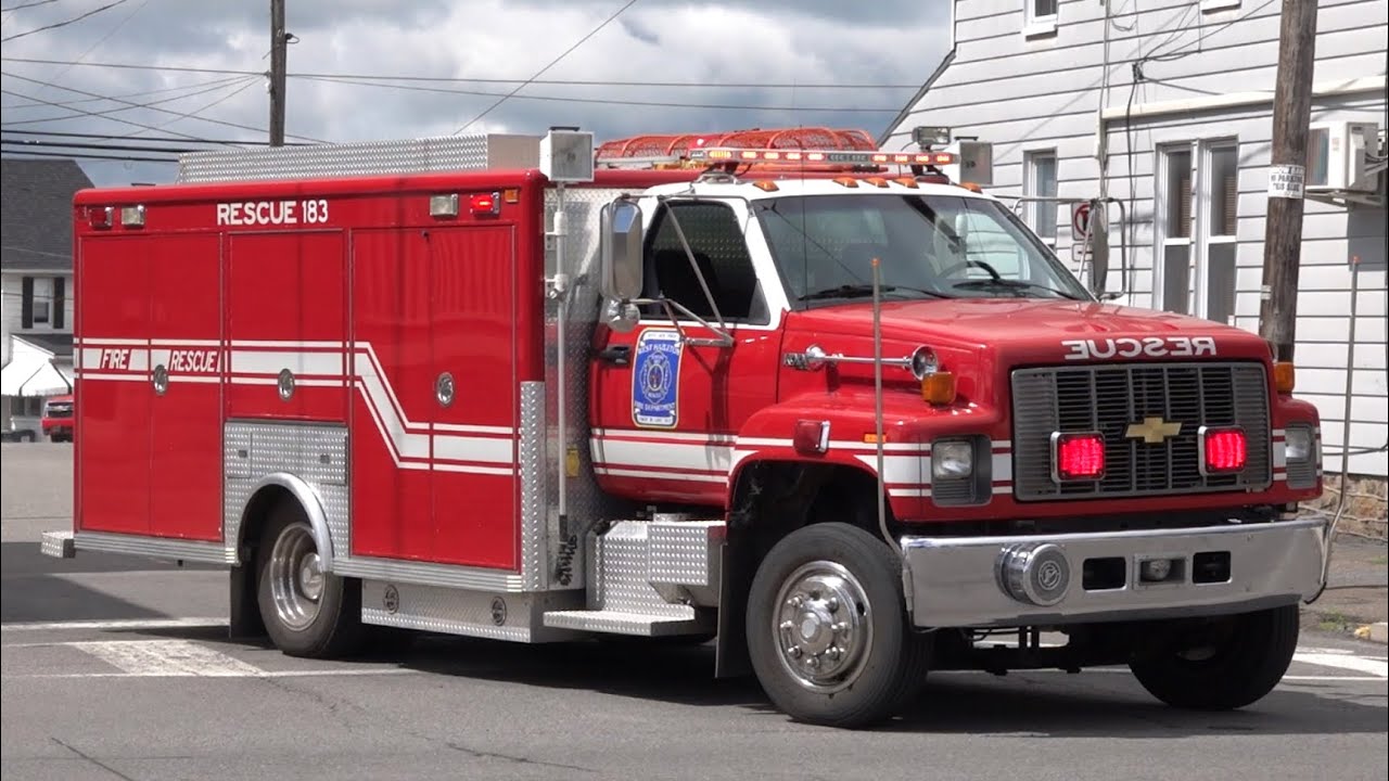 West Hazleton Fire Department Rescue 183 Responding YouTube