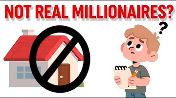 How Many People Are Millionaires Without Counting Their Home?