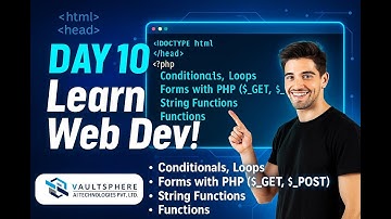 Day 10: PHP Conditionals, Loops & Forms - Build Interactive Websites! 💻