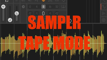 Samplr - Tutorial: Exploring the app Part 8, Tape Mode