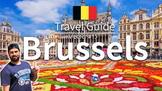 Full Day Brussels Travel Vlog | Things to Do in Brussels | Old Town + The ATOMIUM  | Zain Adil Butt
