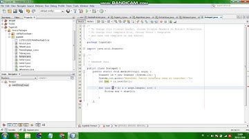 #MR Belajar Coding - For Bersarang Inputan (Tugas) .java
