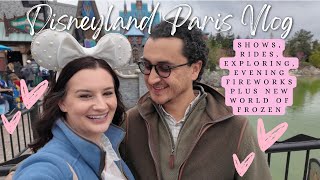 Disneyland Paris Vlog - Shows, rides, exploring, fireworks, and back in World of Frozen! 💙