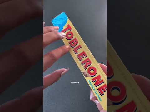 TOBLERONE Chocolates ASMR Filling Platter With Toblerone Teamfilger 