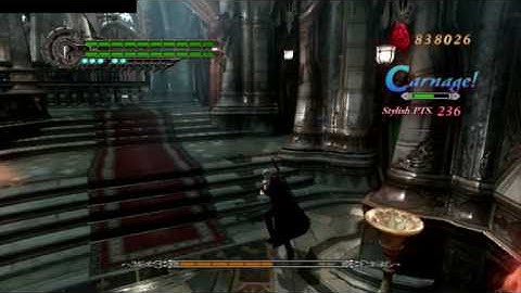 Devil May Cry 4 DMD Bosses Battle Tutorial part 1