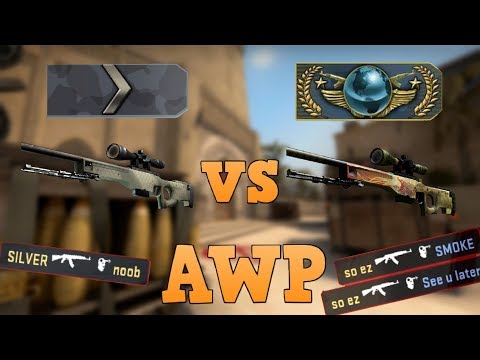 Silver vs Global ★ AWP