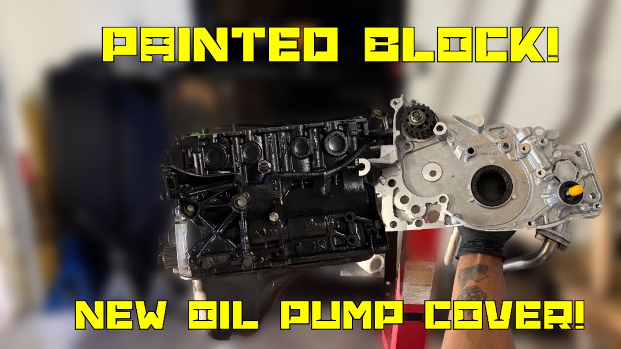 Eclipse GST 4g63 Engine Block Painted