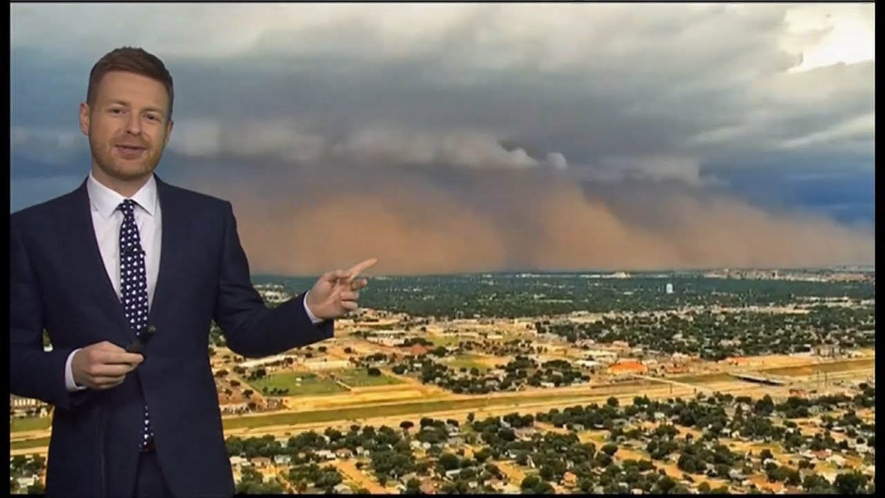 Weather Events 2019 - Huge dust storm (USA) - BBC News - 6th June 2019