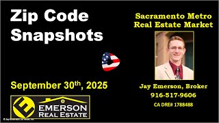Sac Metro Real Estate - Zip Code Snapshots