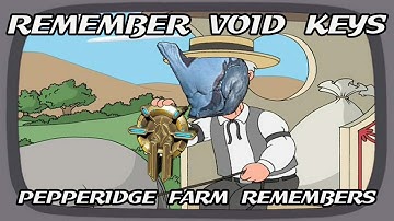 Warframe - Back in my day, We Had Void Keys