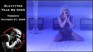 Slayyyter - &quot;Tear Me Open&quot; - Toronto - October 31, 2023