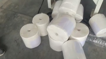 Good price automatic label application maxi roll tissue paper wrapping machine