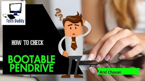 How to check bootable pen drive/usb/flash drive working properly without restart pc