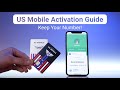 Us mobile activation guide  keep your number