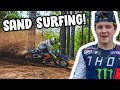PERFECT SAND MOTO CONDITIONS!! Fun Sand Track in the Woods!