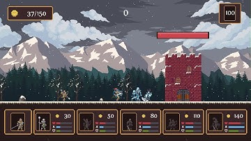 Defense of kingdom - Game made with Construct 3