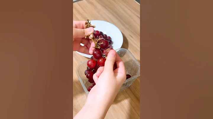 Grapes Separate from branches |#shorts