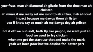 Video thumbnail of "Alkaline  - Impact Lyrics -  May 2017"