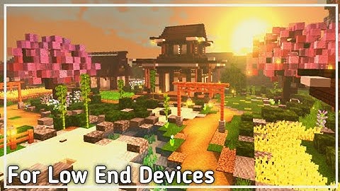 The Best Shader for Minecraft 1.16 ~ 1.17 ~ 1.18 |working on low-end devices!