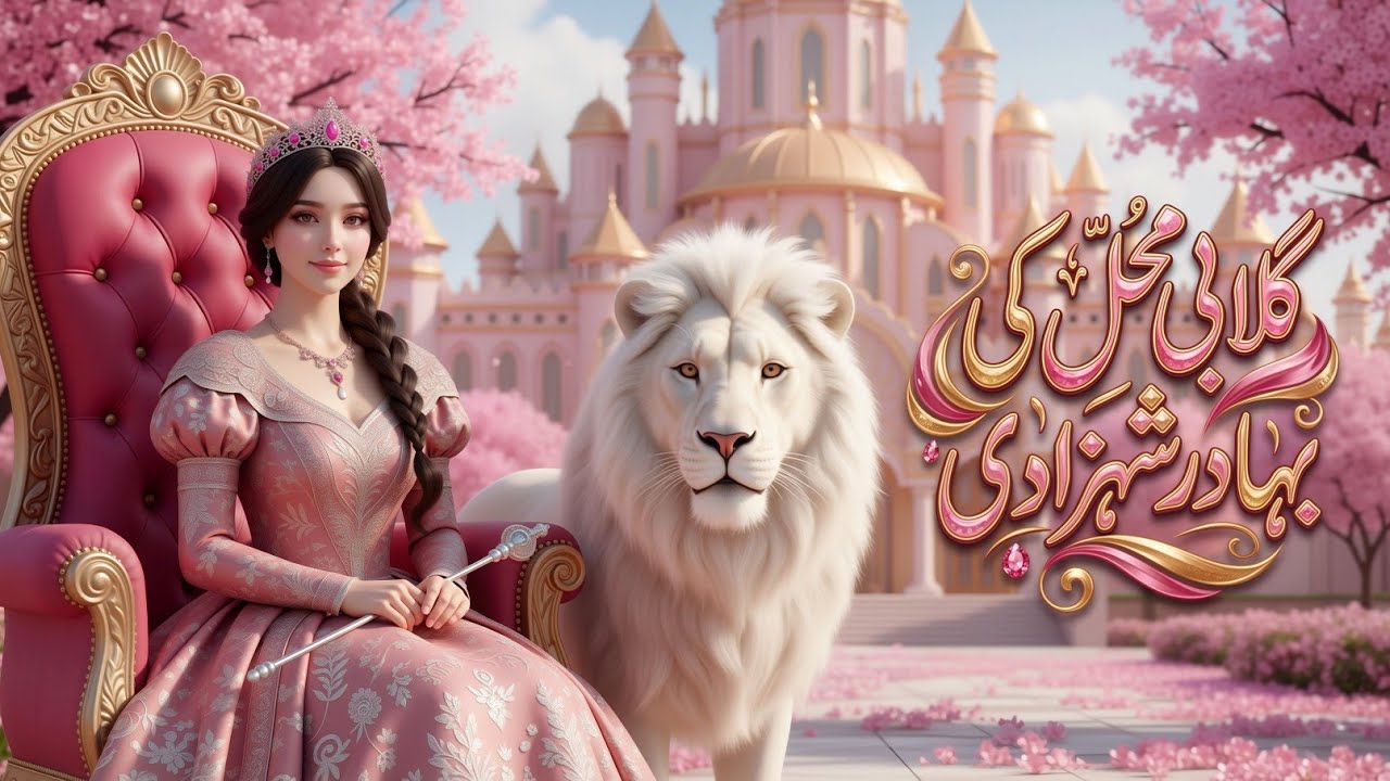 Brave Princess of the Pink Palace | Gulabi Mahal Ki Bahadur Shehzaadi | Urdu Hindi Story 