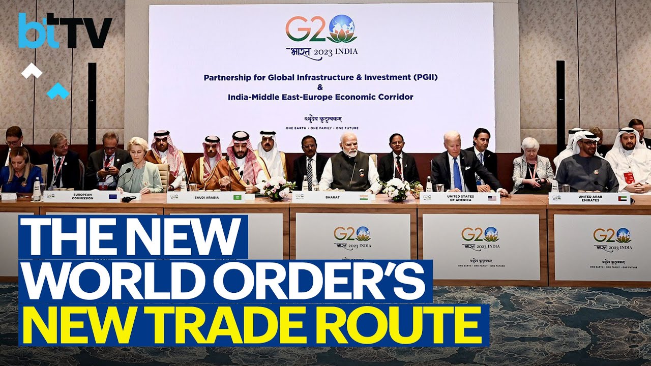 The IndiaMiddle EastEurope Corridor A Counter To China's Belt & Road