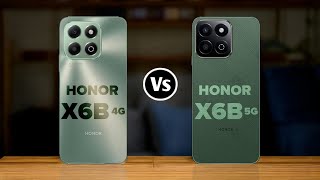 Honor X6 4G Vs Honor X6 5G