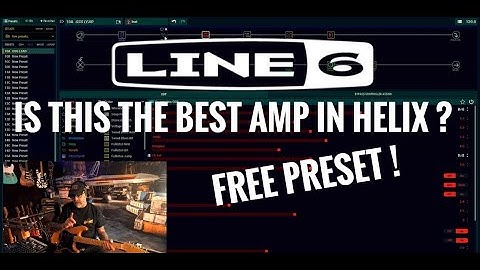 Line 6 HELIX Amps do not get better than this ! FIRMWARE 3.60