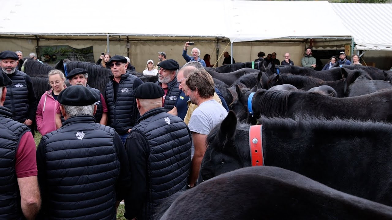 Le chœur d'hommes BARLOUNGUERE à Luzenac