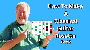 How To Make A Classical Guitar Rosette-Part 2 | David Schramm, Luthier