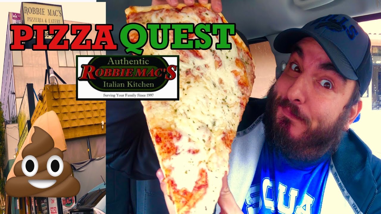 ROBBIE MAC’S PIZZA REVIEW (PIZZA QUEST) Sherman Oaks YouTube