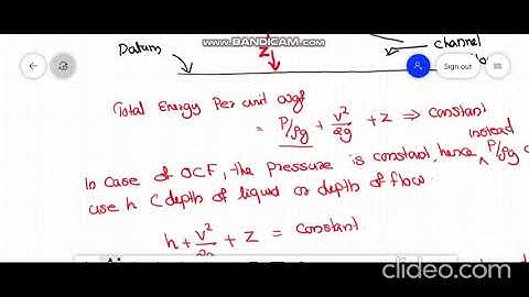 NON-UNIFORM FLOW THROUGH OPEN CHANNEL PART-I || SPECIFIC ENERGY AND SPECIFIC ENERGY CURVE